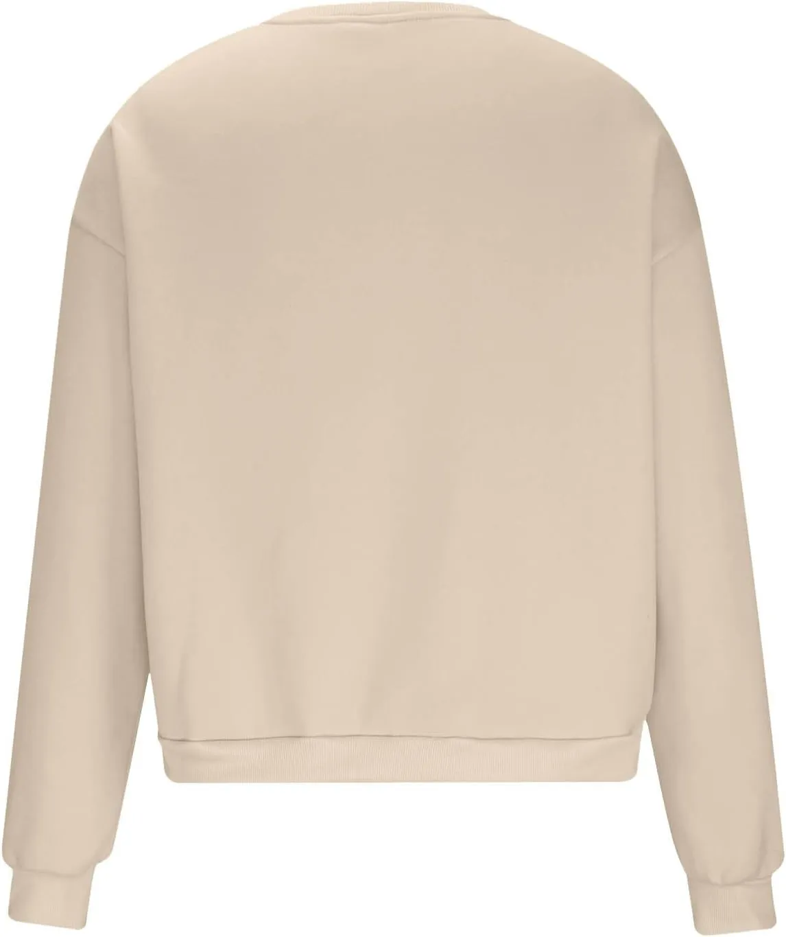 Men Oversized Sweatshirt Fleece Crewneck Long Sleeve Drop Shoulder Pullover Sweatshirts Soft Loose Basic Fall Outfits