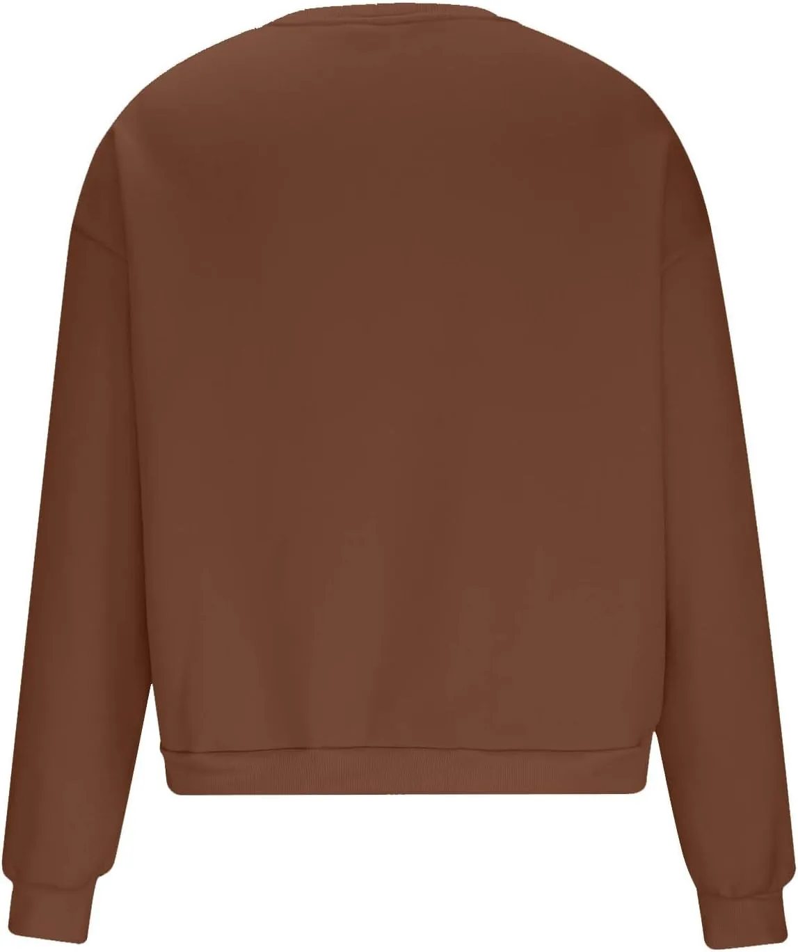 Men Oversized Sweatshirt Fleece Crewneck Long Sleeve Drop Shoulder Pullover Sweatshirts Soft Loose Basic Fall Outfits