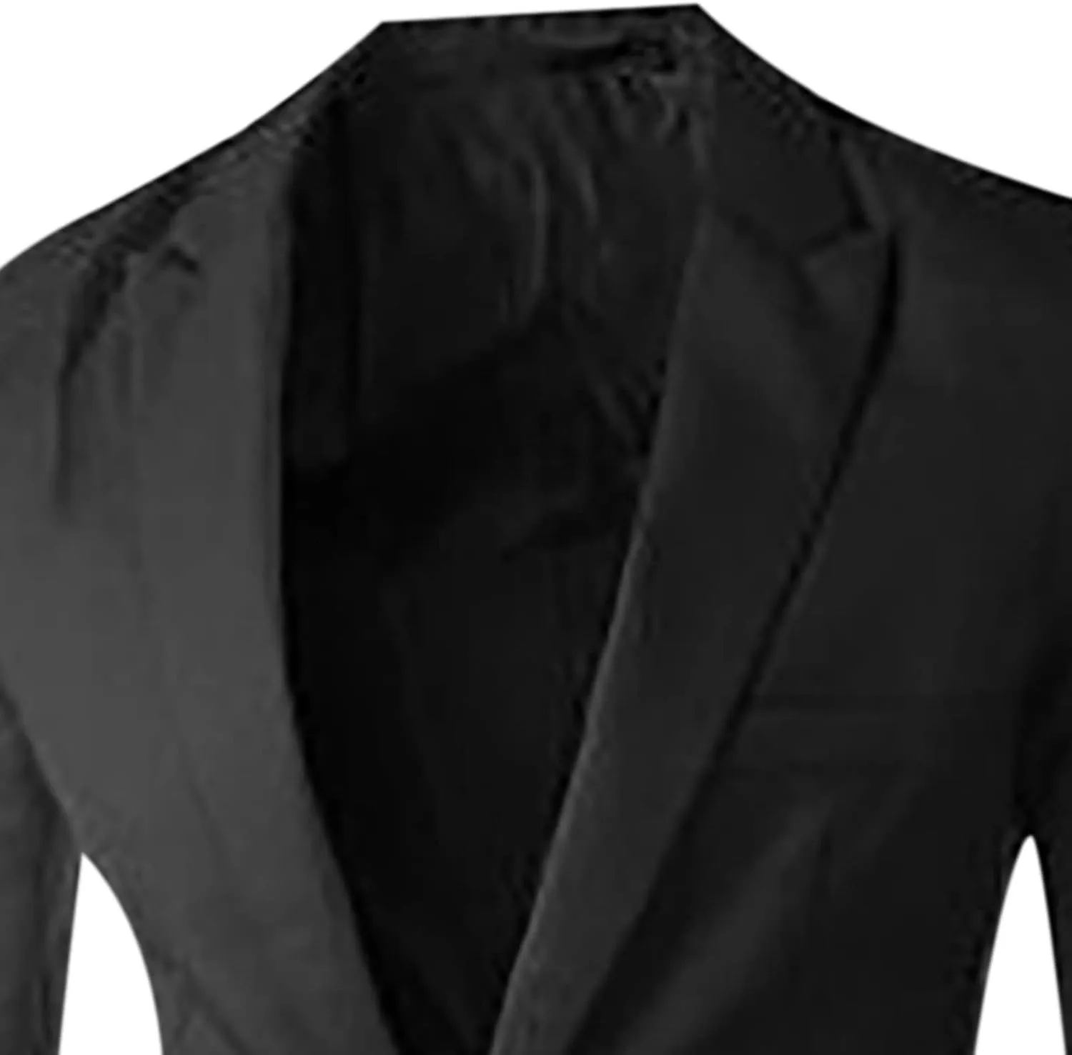 Men's Blazers Slim Fit Business Sport Coat One Button Solid Lightweight Suit Jacket for Wedding Party