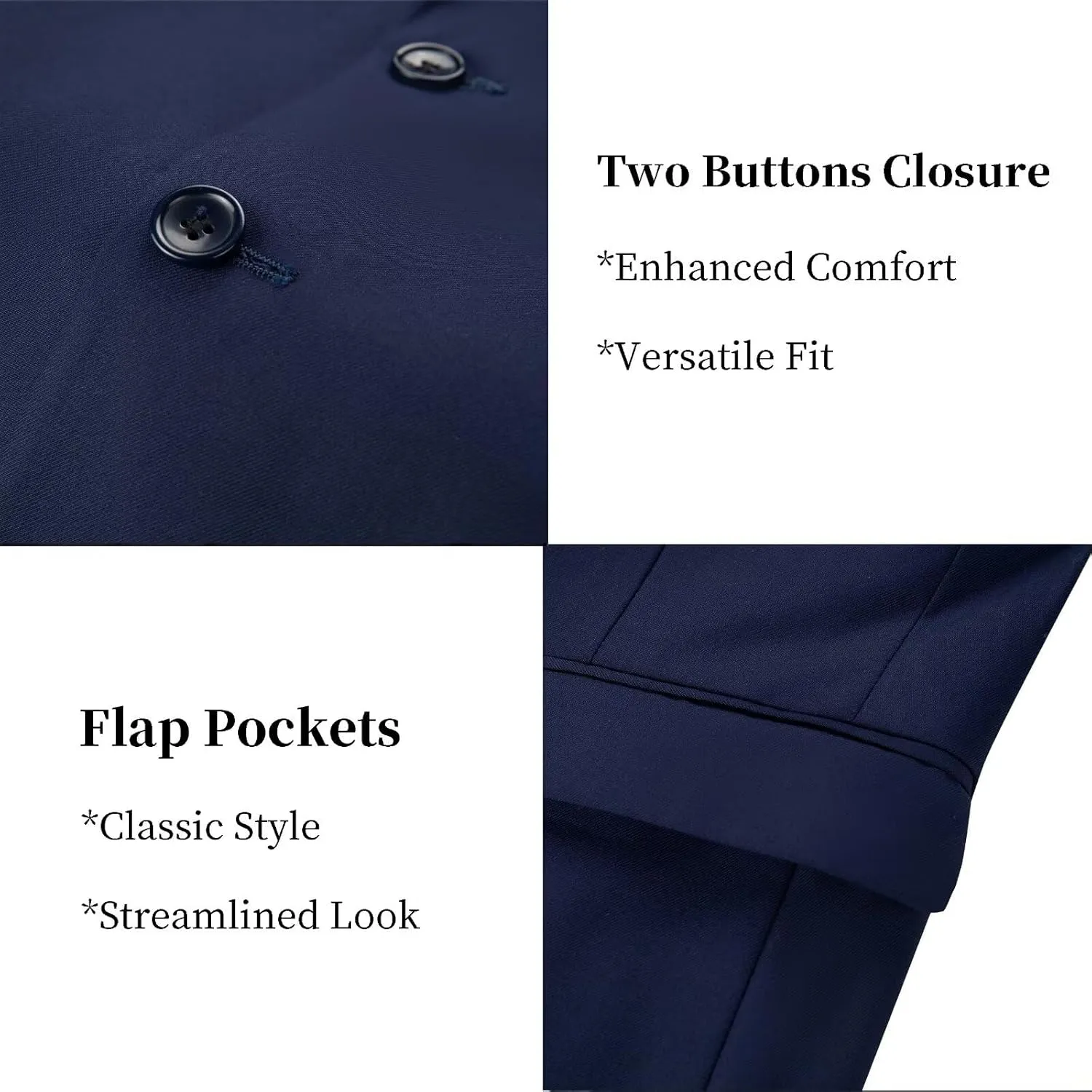 Men's Casual Blazer Suit Jackets Slim Fit Sport Coat Single Breasted Suit Blazers Dinner Party Prom