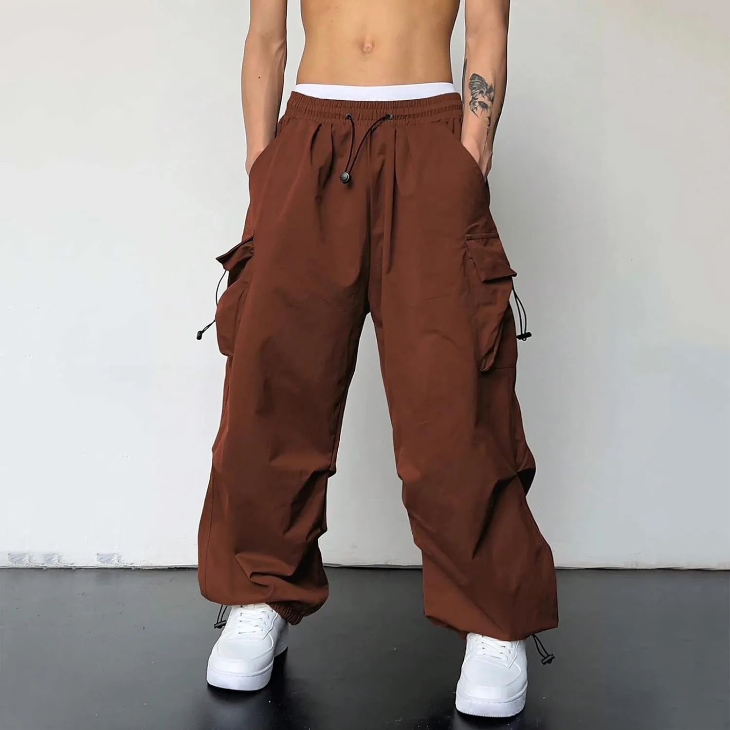 Men's Casual Cargo Pants Hiking Pant Workout Joggers Military Army Combat Hiking Pant Multi Pockets