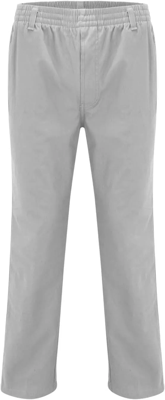 Mens Casual Cargo Pants Loose Fit Open Bottom Outdoor Hiking Pants for Men Elastic Waist Straight Leg Work Trousers
