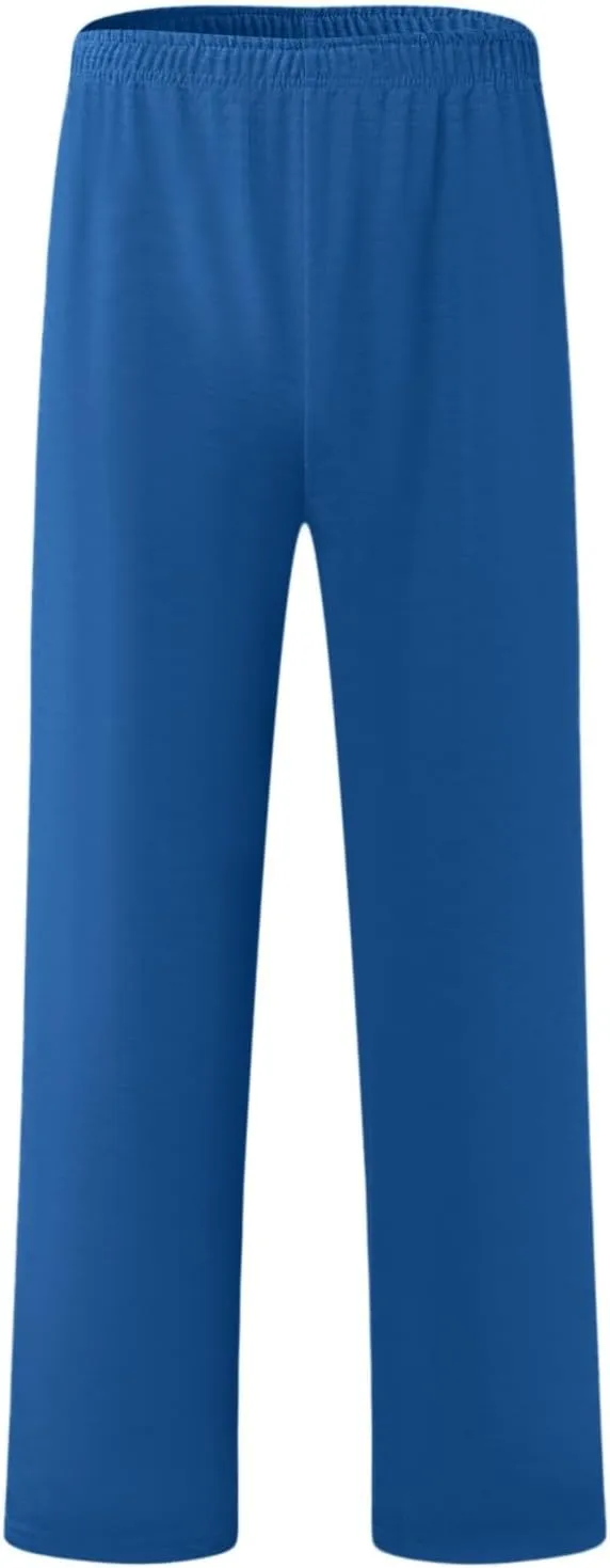 Mens Casual Joggers Pants, Cotton Loose Drawstring Chino Cargo Pants Hiking Outdoor Twill Track Jogging Sweatpants Pants