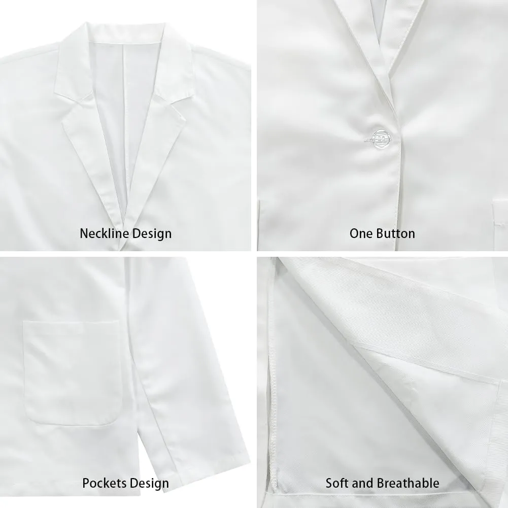 Men's Casual One Button Travel Blazers Classic Notch Lapel Fit Suits with Pocket Formal Sport Jackets Casual Coats