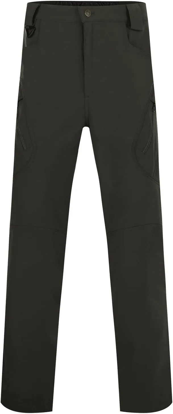 Mens Causal Cargo Pants Felaxed Fit Trousers Fashion Hiking Joggers Outdoor Wearing Overalls with Multi Pockets