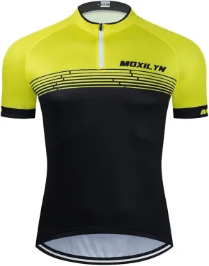 Mens Cycling Jersey Short Sleeves Funny Jerseys Quick-Drying Bike Shirt MTB Mountain Bike Shirt