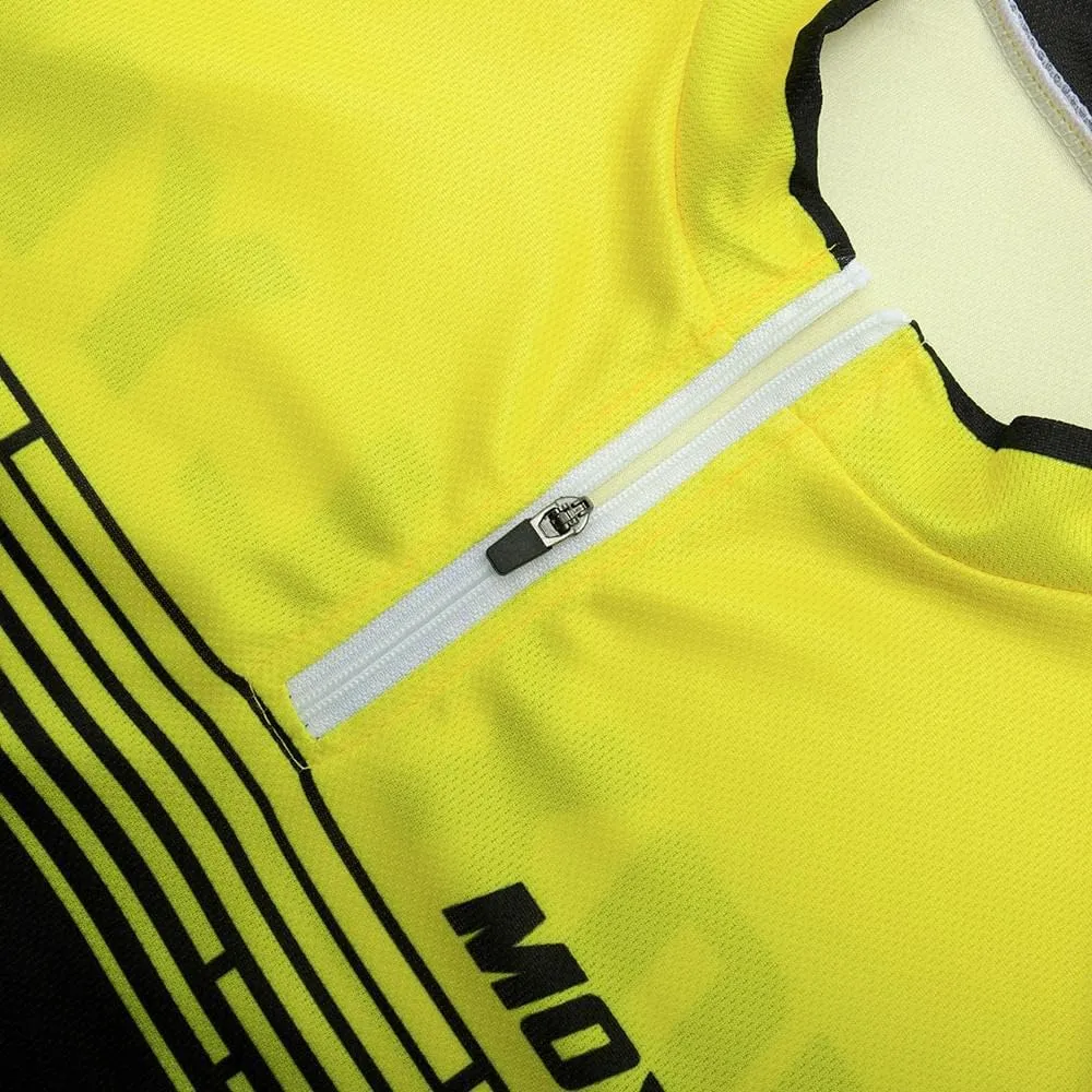 Mens Cycling Jersey Short Sleeves Funny Jerseys Quick-Drying Bike Shirt MTB Mountain Bike Shirt