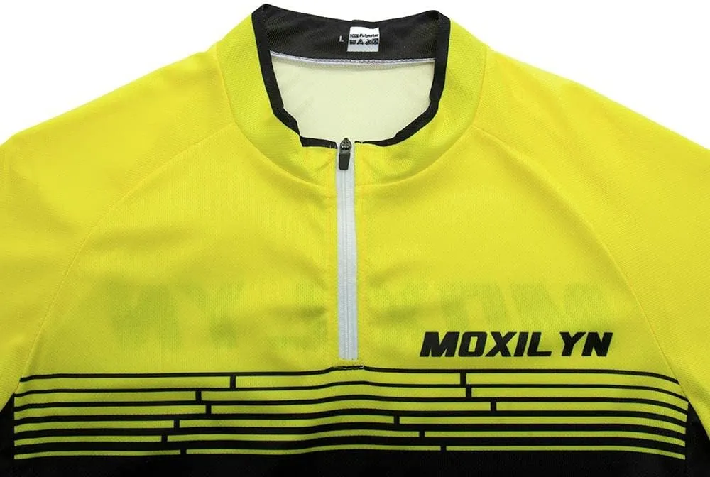Mens Cycling Jersey Short Sleeves Funny Jerseys Quick-Drying Bike Shirt MTB Mountain Bike Shirt