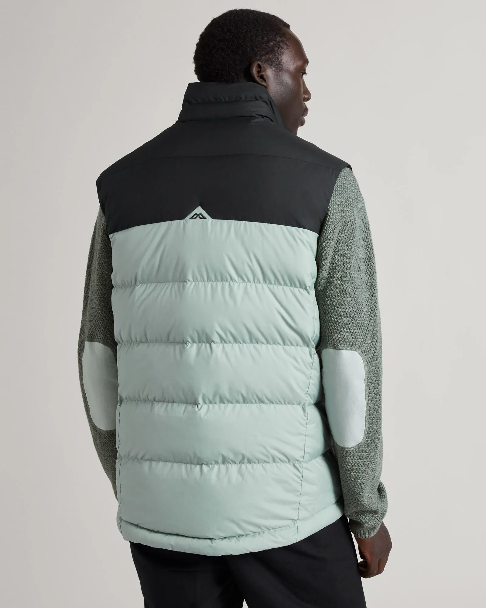 Men's Epiq Down Vest - Gum Tree/Black