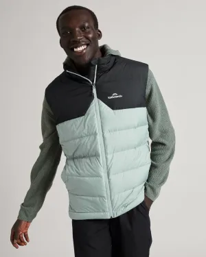 Men's Epiq Down Vest - Gum Tree/Black