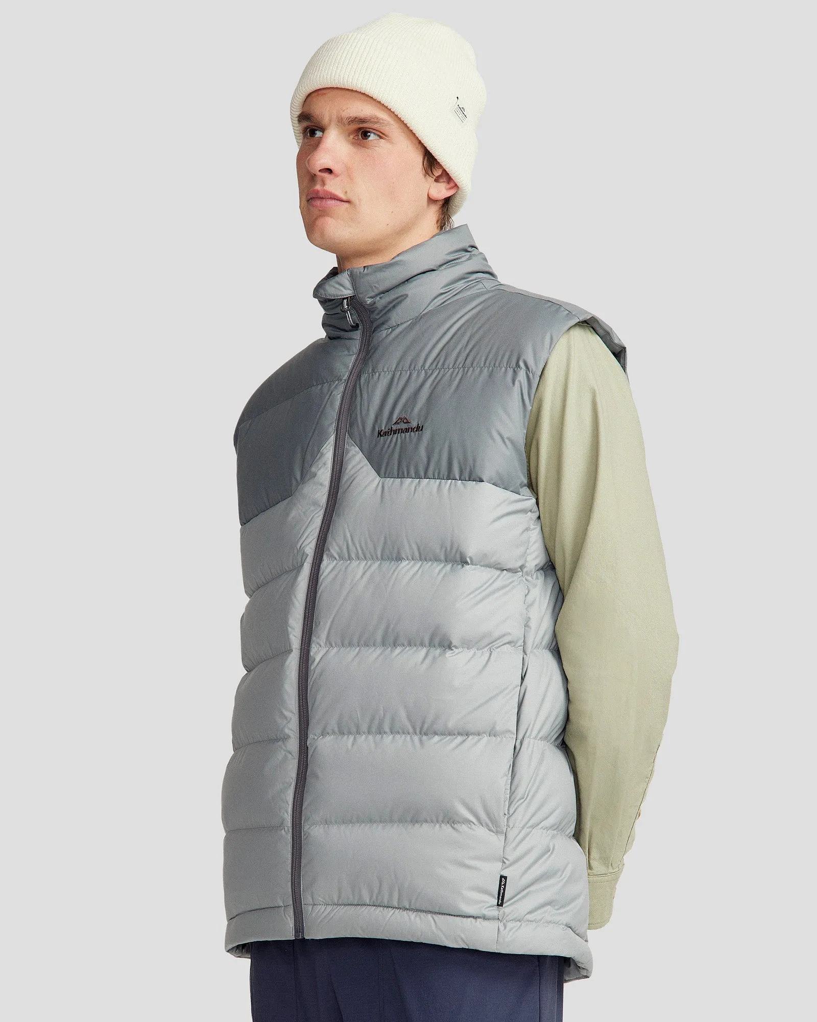 Men's Epiq Down Vest - Moon/Light Moon
