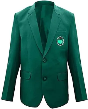 Mens Green Casual Slim Fit Coat 2 Button Blazer Business Sport Coat