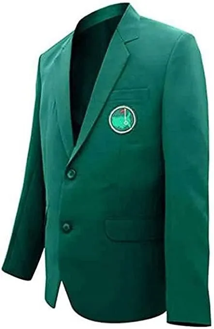 Mens Green Casual Slim Fit Coat 2 Button Blazer Business Sport Coat