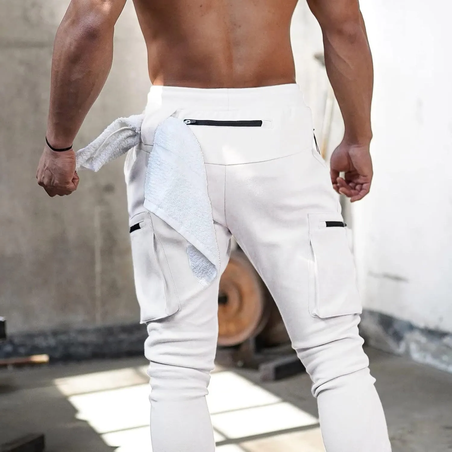 Mens Hiking Outdoor Recreation Pants Workout Pants Mens Fashion Joggers Sports Pants Athletic Workout Trousers Casual