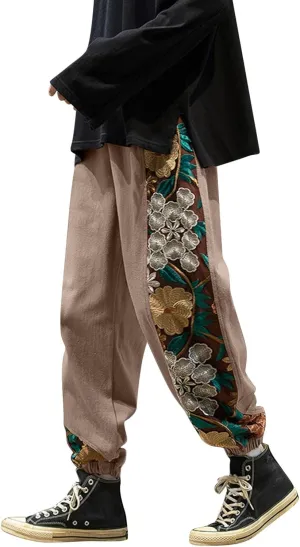 Mens Sweatpants with Pockets Big and Tall Baggy Joggers with Zipper Pockets Drawstring Sweatpants Men's Jogger Pants
