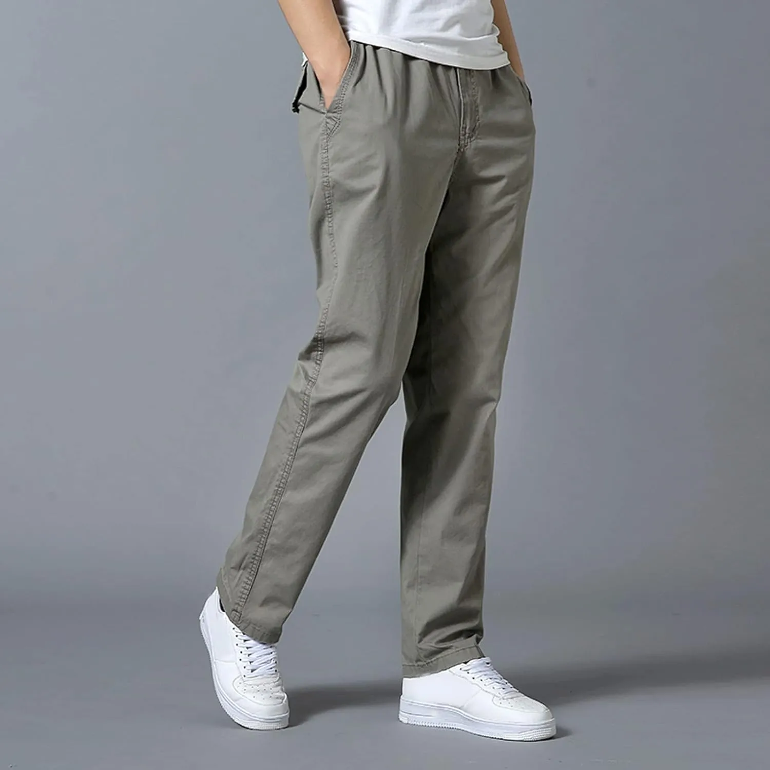 Mens Sweatpants with Pockets Big and Tall Casual Drawstring Athletic Jogger Sports Outdoor Trousers Mens Active Fleece