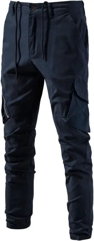 Mens Sweatpants with Pockets Big and Tall Heavyweight Sports Active for Men Gym Training Pants Men's Cargo Sweatpants