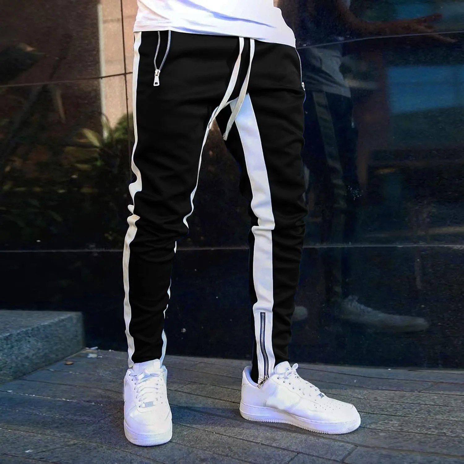 Mens Sweatpants with Pockets Big and Tall Jogger Pants Regular and Big & Tall Sizes for Workout Running Men's Joggers
