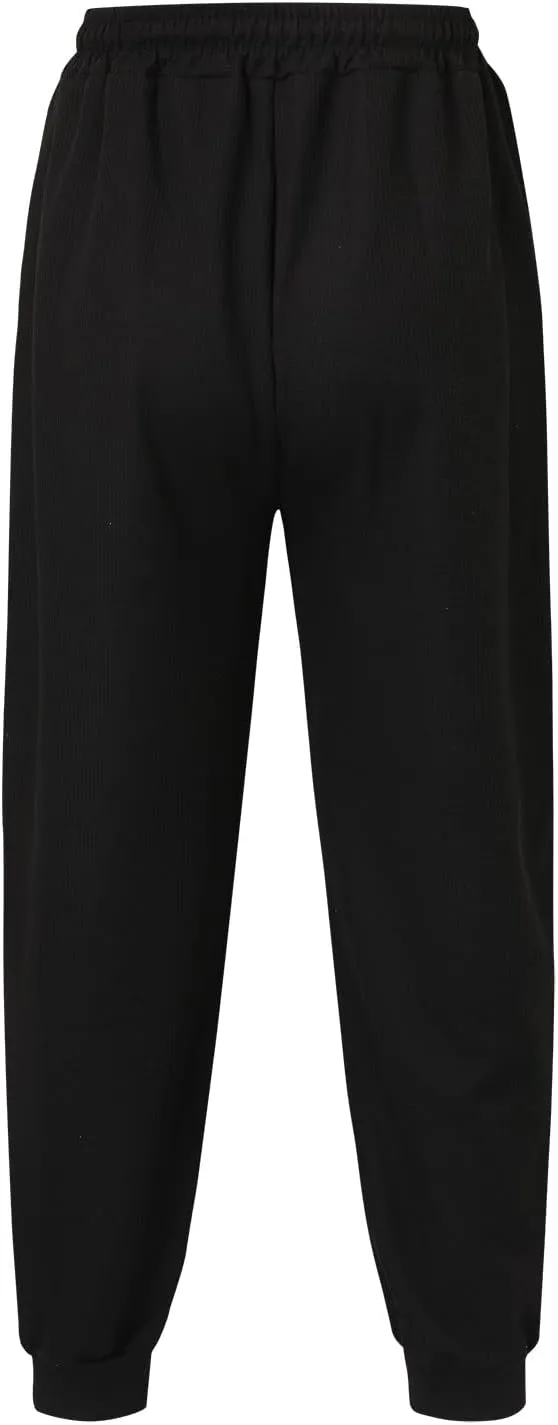Mens Sweatpants with Pockets Big and Tall Sweatpants Drawstring Pant Cargo Pants for Men Slim Fit Men's Basic Casual