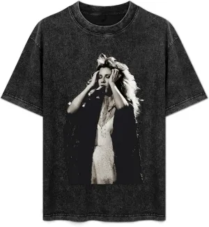 Mens Womens Oversized T-Shirt Loose Fit Vintage Washed Tee Short Sleeve Cool Shirt Top