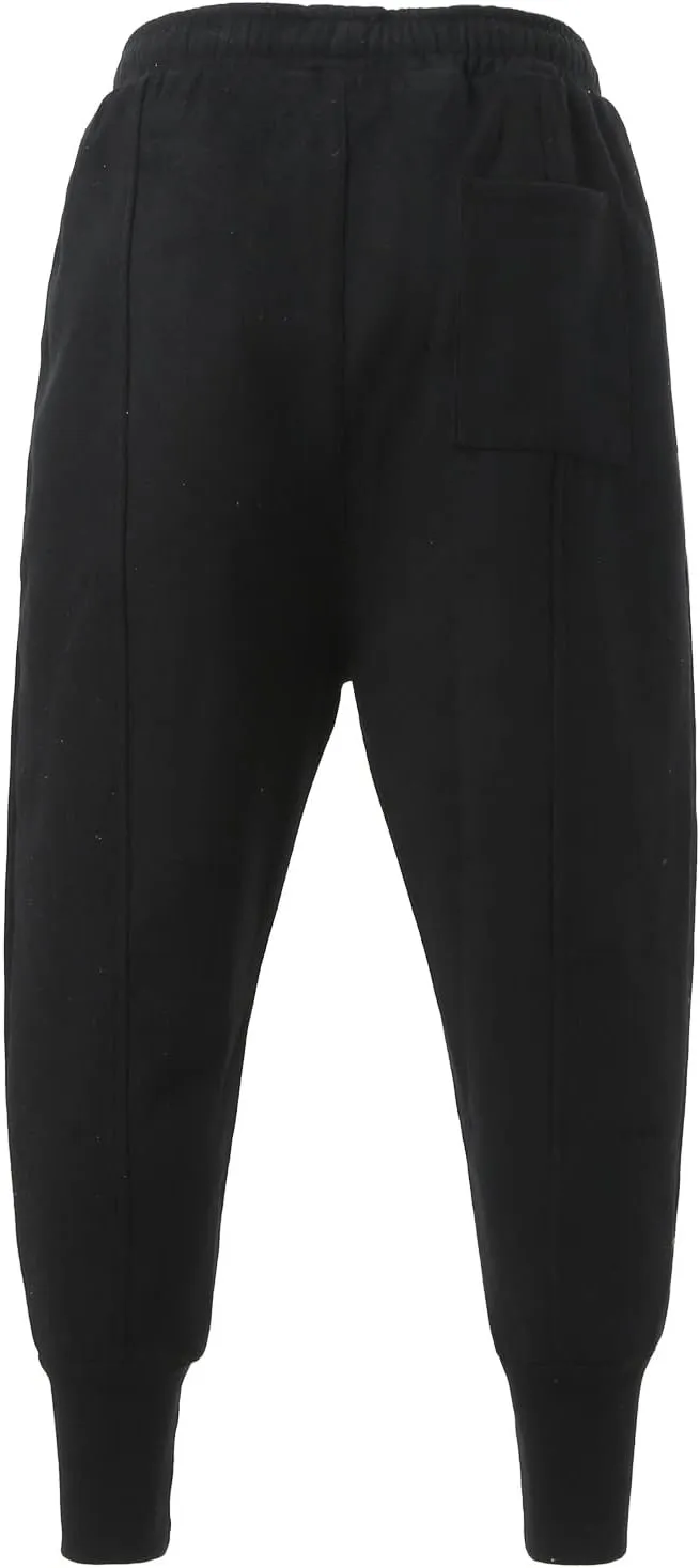 Mens Workout Cargo Sweatpants Wearing Pants with Pockets Sweatpants for Men Pants Casual Rope Loosening Heavyweight