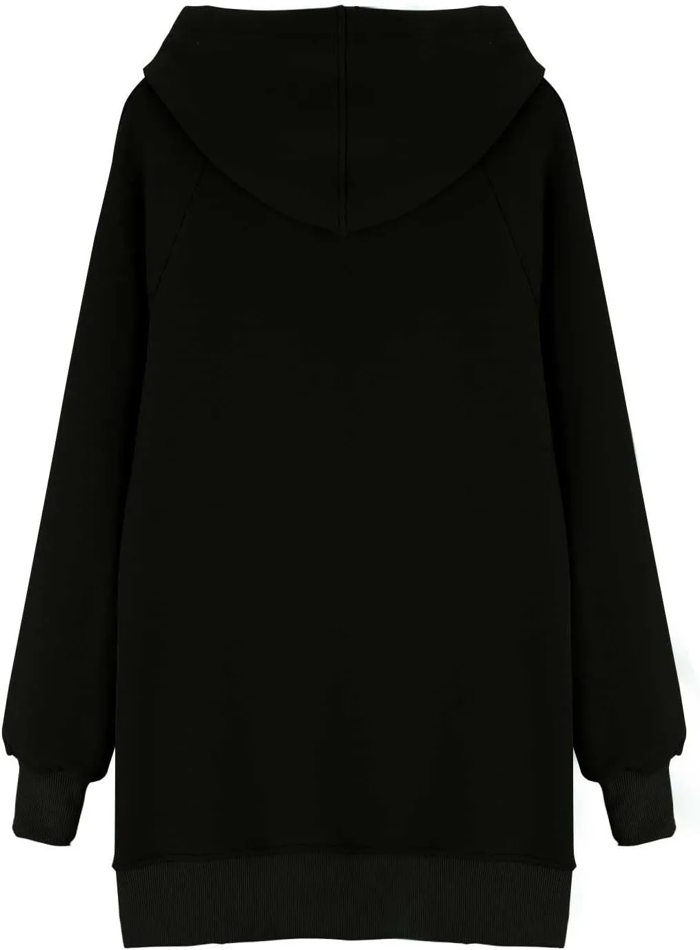 Oversized Hoodie Dress for Women Casual Drawstring Long Warmy Sweatshirt with Pockets Fashion Split Hem Long Sleeve