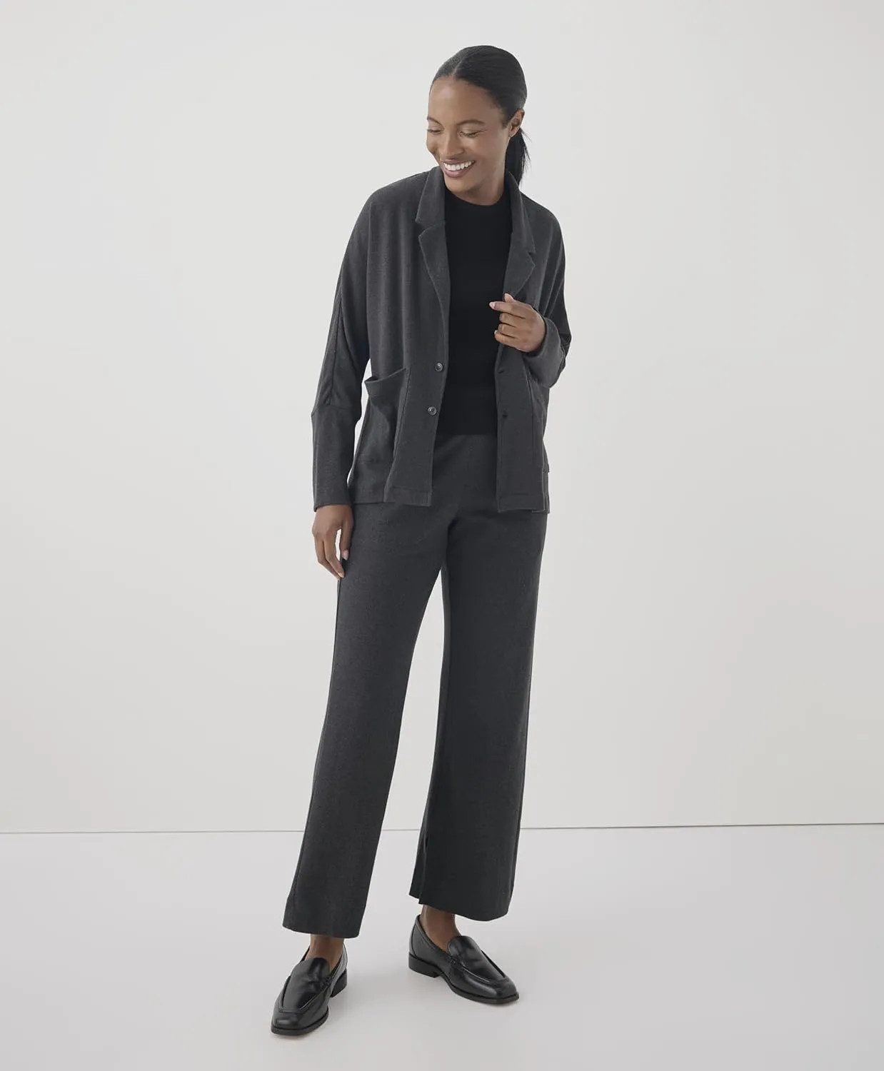 Pact Organic Cotton Women's Relaxed Blazer