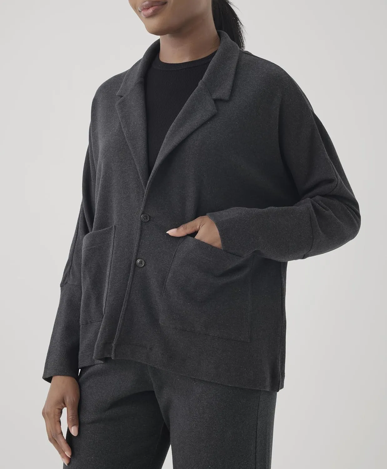 Pact Organic Cotton Women's Relaxed Blazer