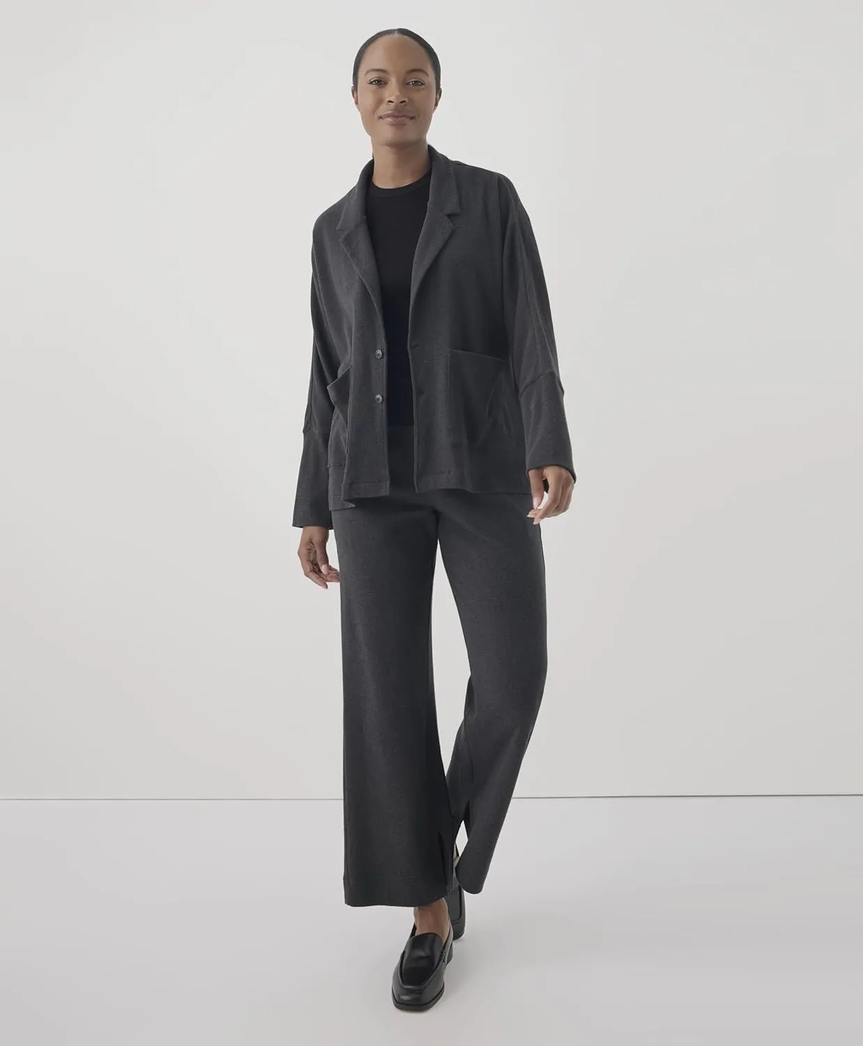 Pact Organic Cotton Women's Relaxed Blazer