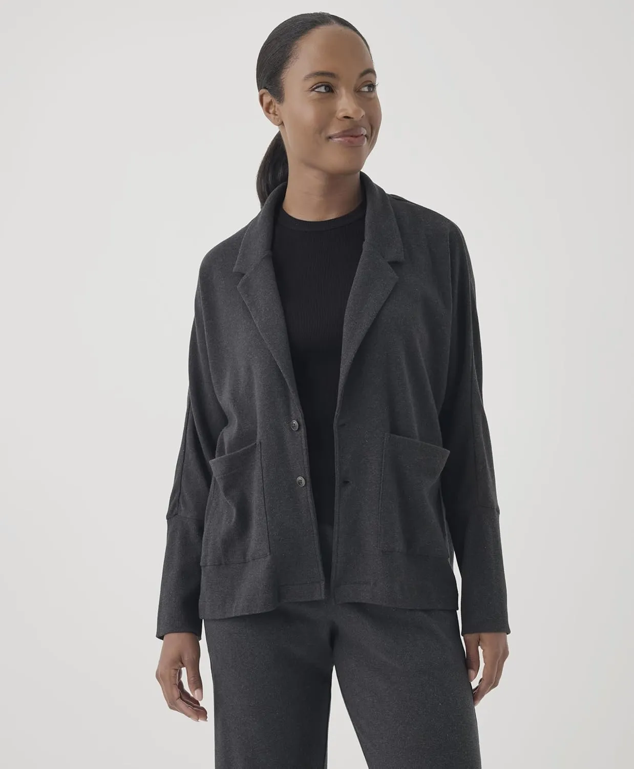 Pact Organic Cotton Women's Relaxed Blazer
