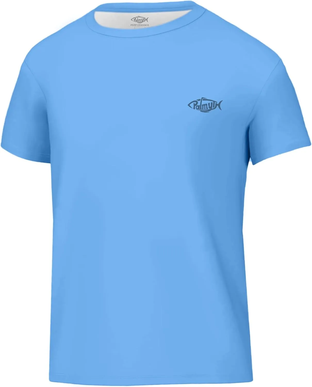 Palmyth Boys Fishing Shirt Short Sleeve UPF 50  Youth T-Shirt Sun Protection Tee
