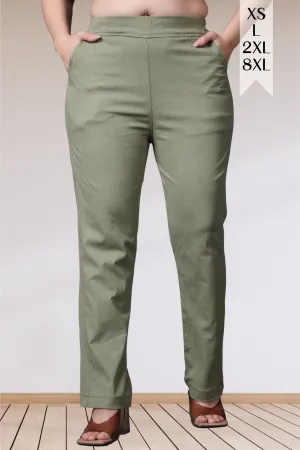 Pista Lycra Slub Pants