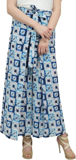 Printed Harem Pant for Women High Waist Palazzo Pant Casual Elastic Waist Trousers