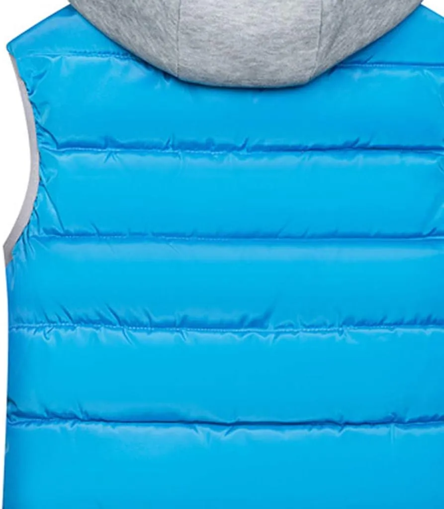 Puffer Vest Women with Hood Quilted Vest Lightweight Zip Up Padded Down Vests Sleeveless Winter Puffer Jacket Gilet Outerwear
