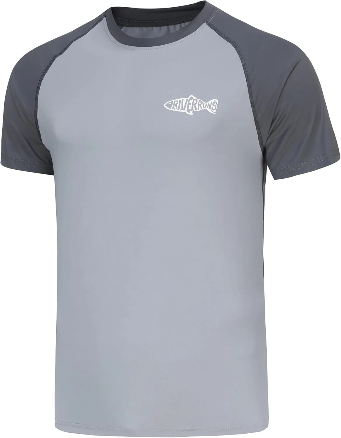 Riverruns UPF 50  Swim Shirt Fishing Shirt Rash Guard T Shirt Ice-Cool Quick Dry Sports Shirt
