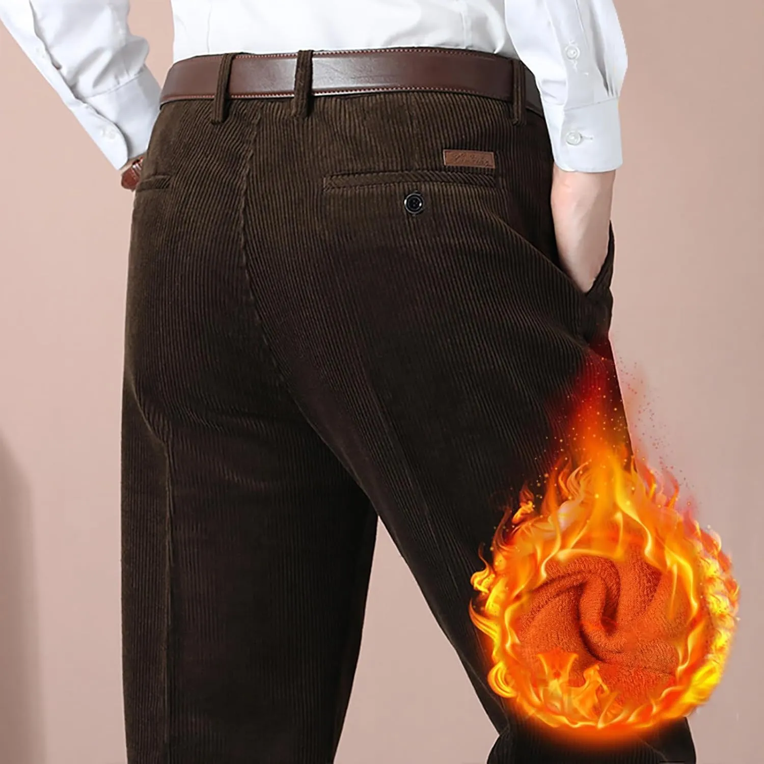 Slim Fit Business Casual Dress Pants for Men Fashion Soft Dress Pants Classic Straight Regular Fit Work Pants for Men