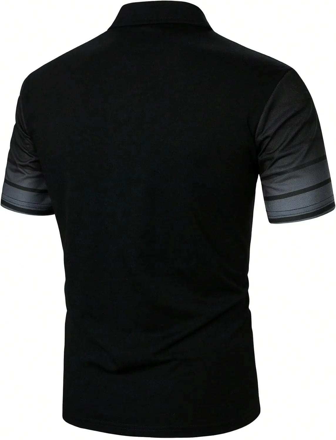 SOLY HUX Men's Golf Shirts Color Tennis Shirt Short Sleeve Casual Work T-Shirt