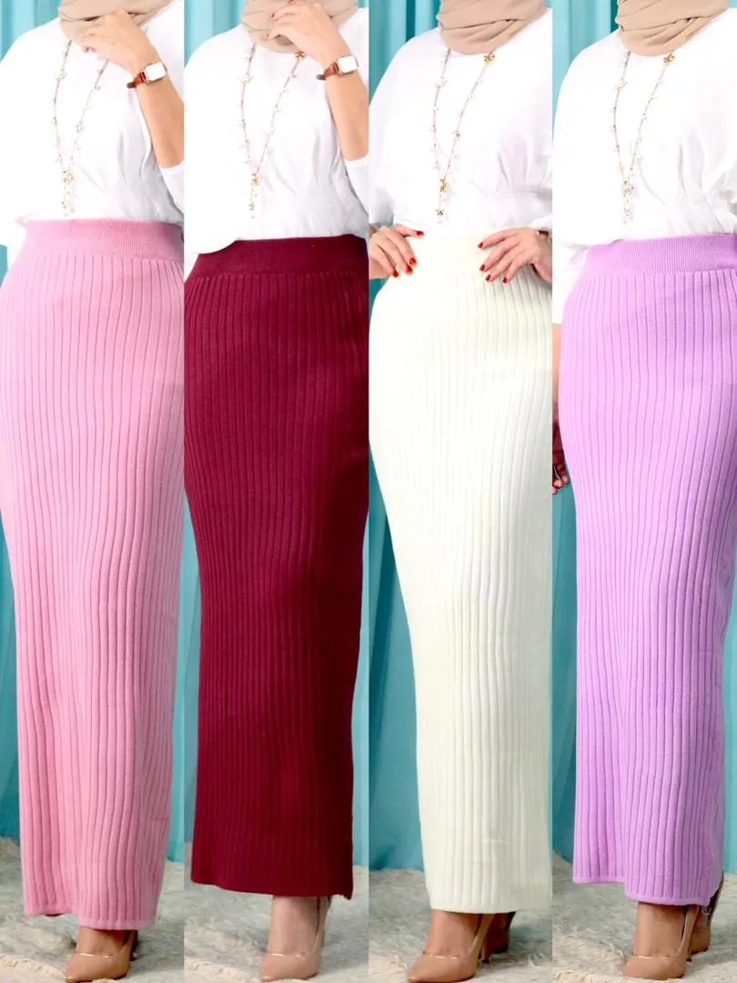 Straight Cut Pencil Skirt