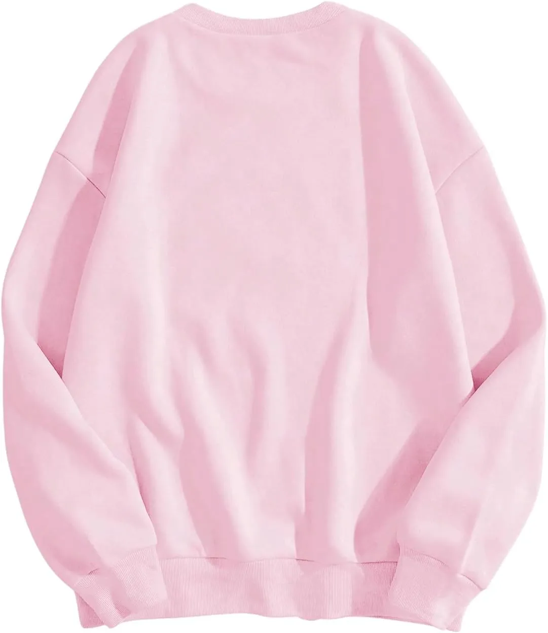 SweatyRocks Women's Oversized Sweatshirts Hoodies Crewneck Fall Winter Outfits Pullover Sweaters Clothes Fashion 2024