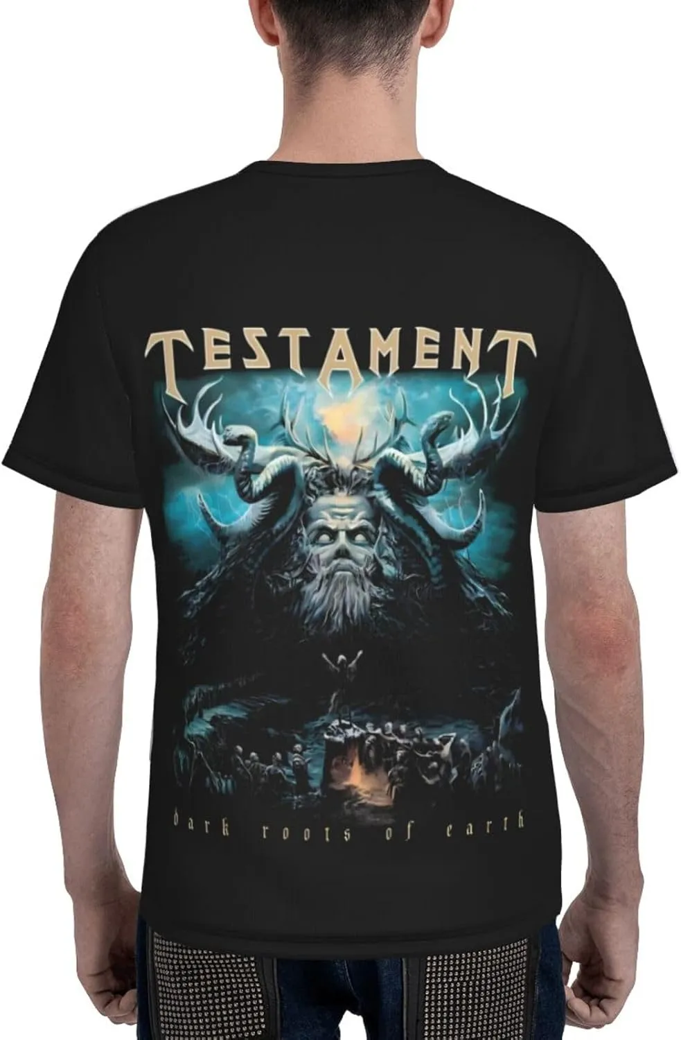 T-Shirt Men's Printed Shirt Summer Short Sleeve Top Novelty Street Graphic T-Shirts
