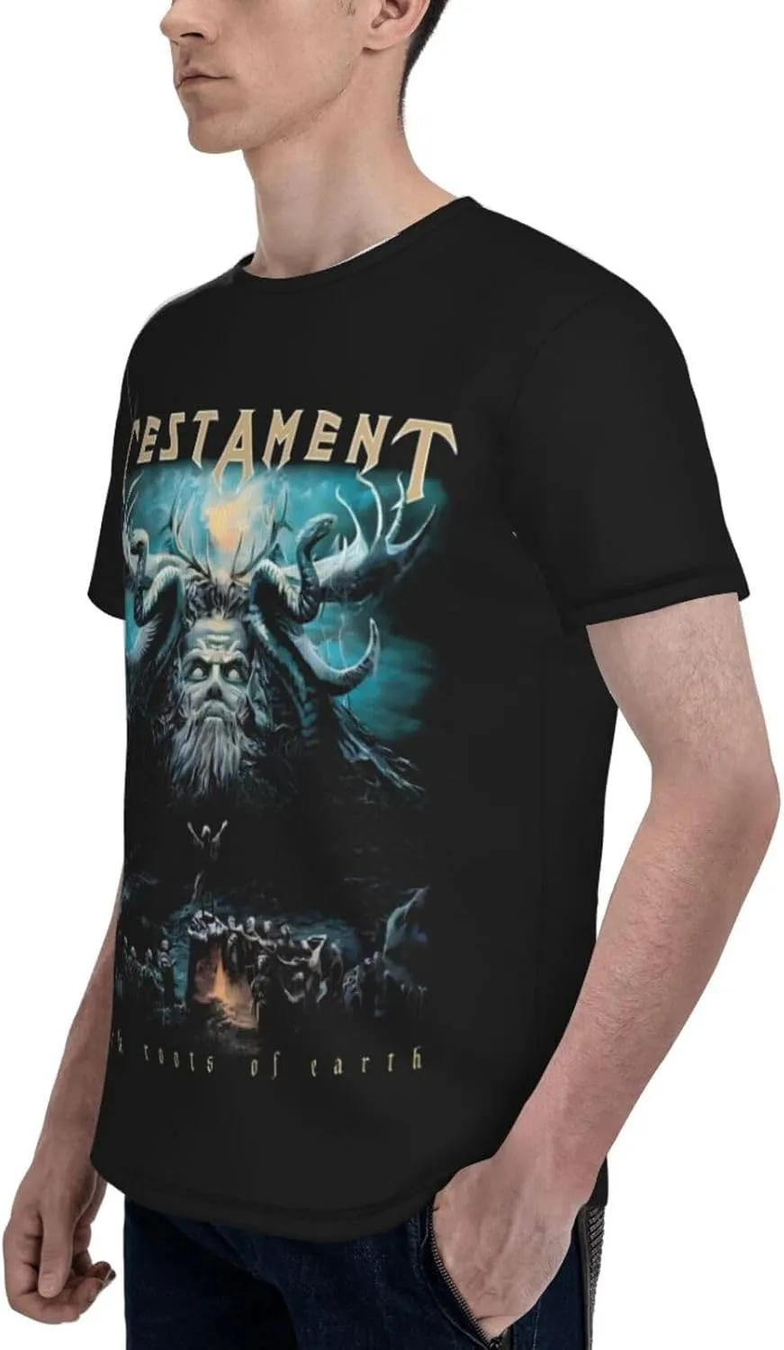 T-Shirt Men's Printed Shirt Summer Short Sleeve Top Novelty Street Graphic T-Shirts