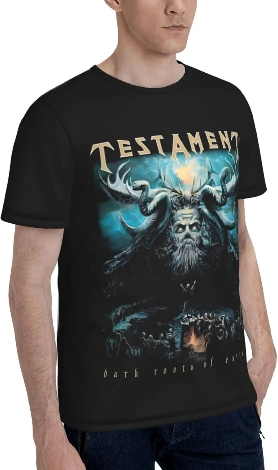 T-Shirt Men's Printed Shirt Summer Short Sleeve Top Novelty Street Graphic T-Shirts