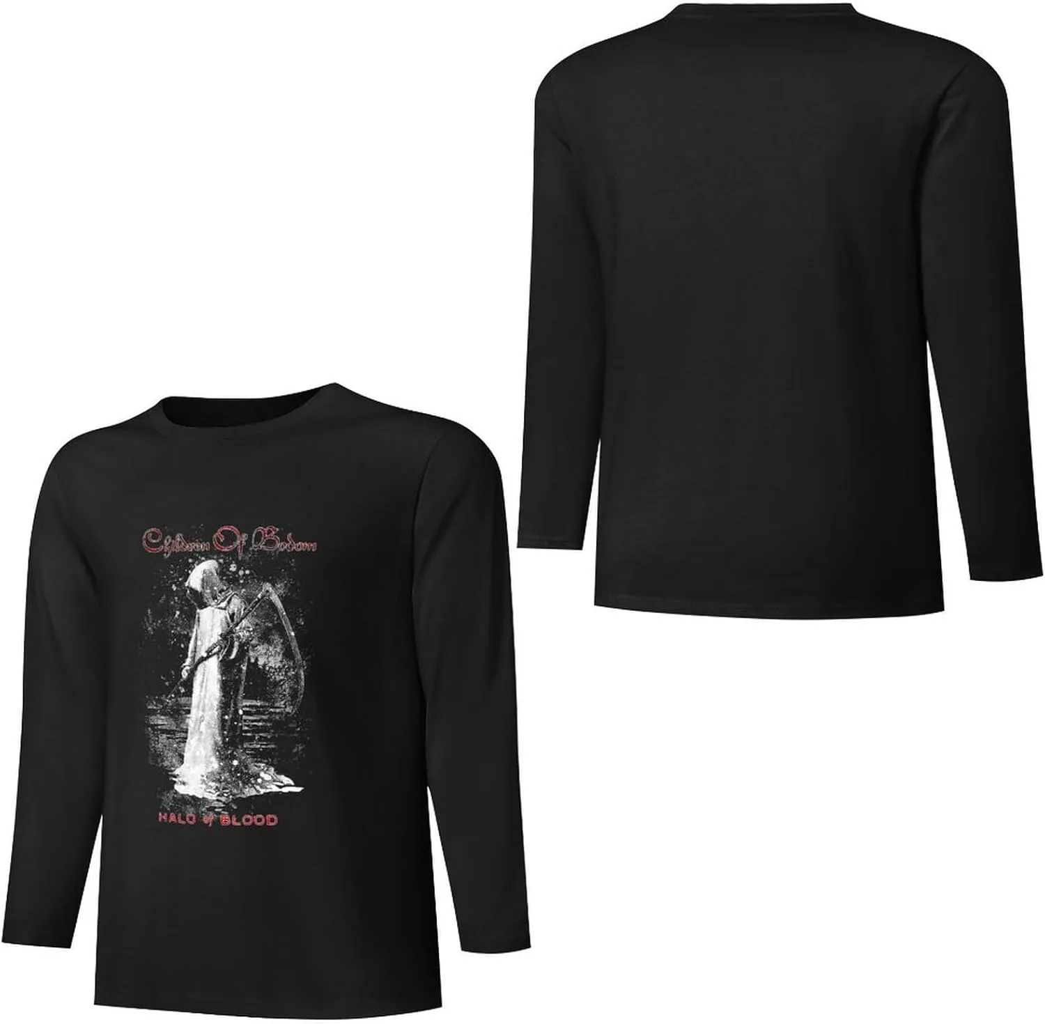 T-Shirt Men's Round Neck Long Sleeve Shirt Summer Casual Vintage Graphic Tunic T-Shirts