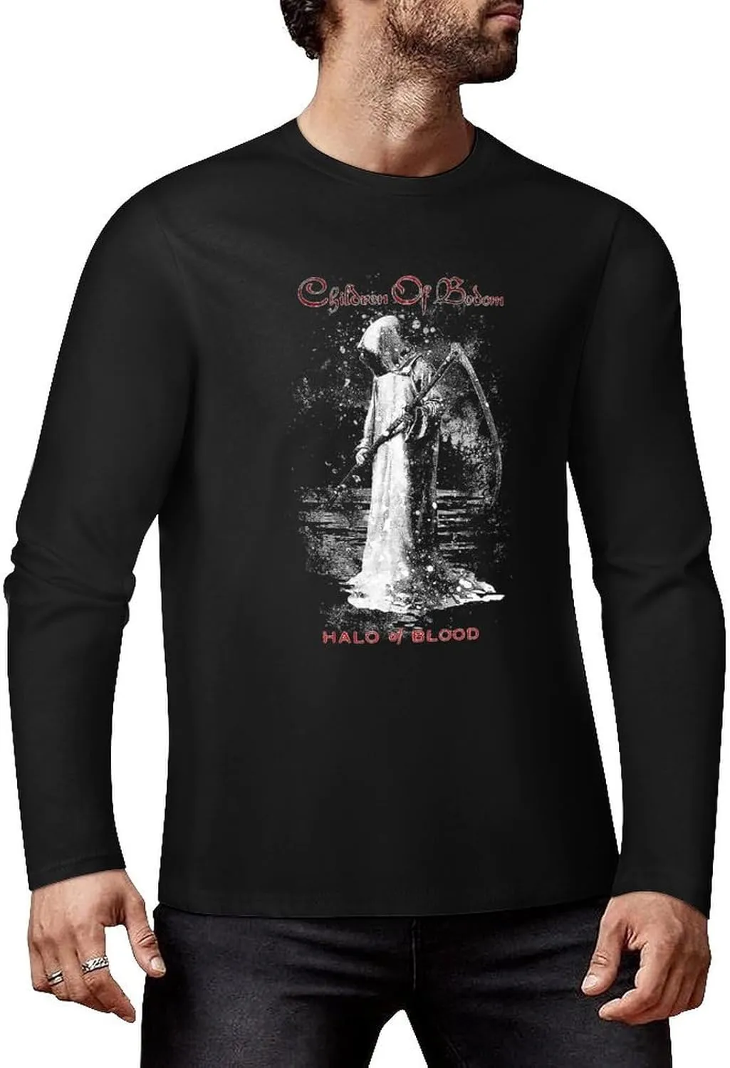 T-Shirt Men's Round Neck Long Sleeve Shirt Summer Casual Vintage Graphic Tunic T-Shirts
