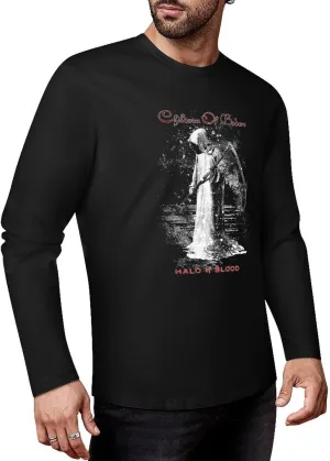 T-Shirt Men's Round Neck Long Sleeve Shirt Summer Casual Vintage Graphic Tunic T-Shirts