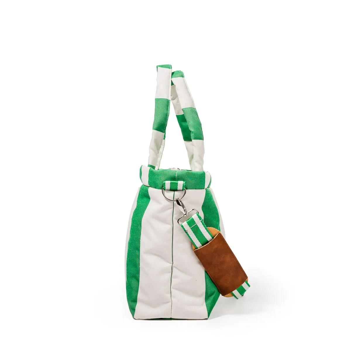 The Cloud Cooler Tote Bag - Crew Canyon Green Stripe