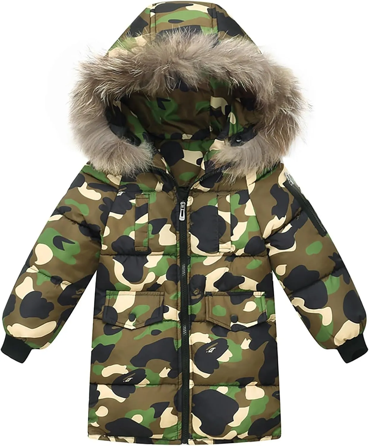 Toddler Girl Coats 5t Children's Down Cotton Padded Jacket Autumn And Winter Cotton Padded Jacket Clothes for Girl 4t