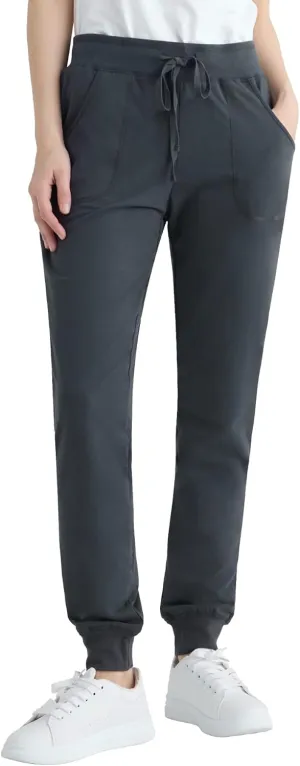 Weintee Women's Cotton Jersey Pocket Joggers