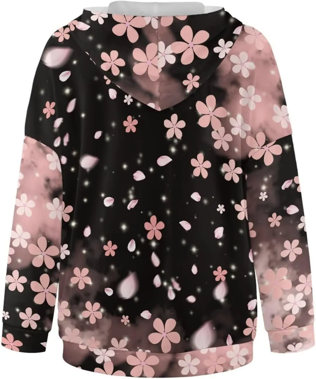 WELLFLYHOM Oversize Sweatshirt Fashion Hoodies for Women Fall Outfits Long Sleeve Shirts Pullover Jacket S-2XL