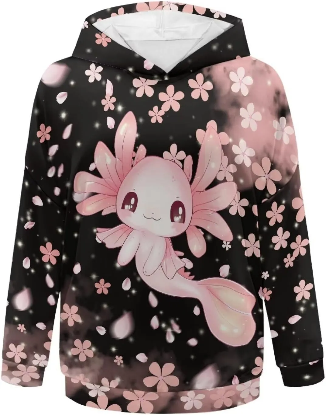 WELLFLYHOM Oversize Sweatshirt Fashion Hoodies for Women Fall Outfits Long Sleeve Shirts Pullover Jacket S-2XL